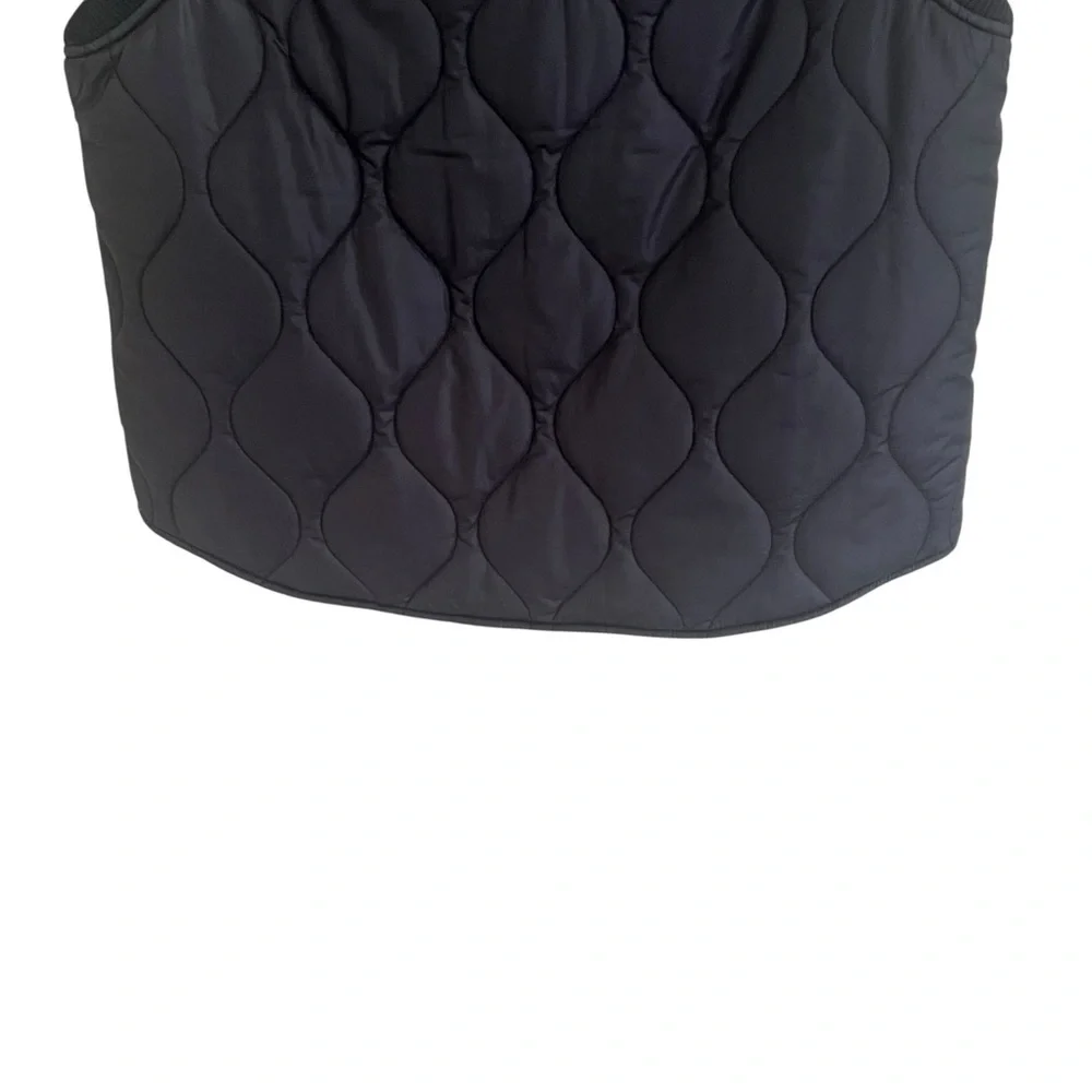 Saint James Maelie Navy Blue Quilted Vest NWT Size FR 40